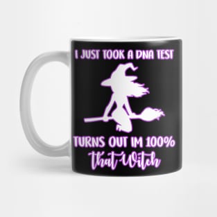 Halloween Witch Costume DNA Funny Song Mug